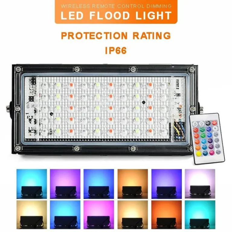 RGB LED Flood Light